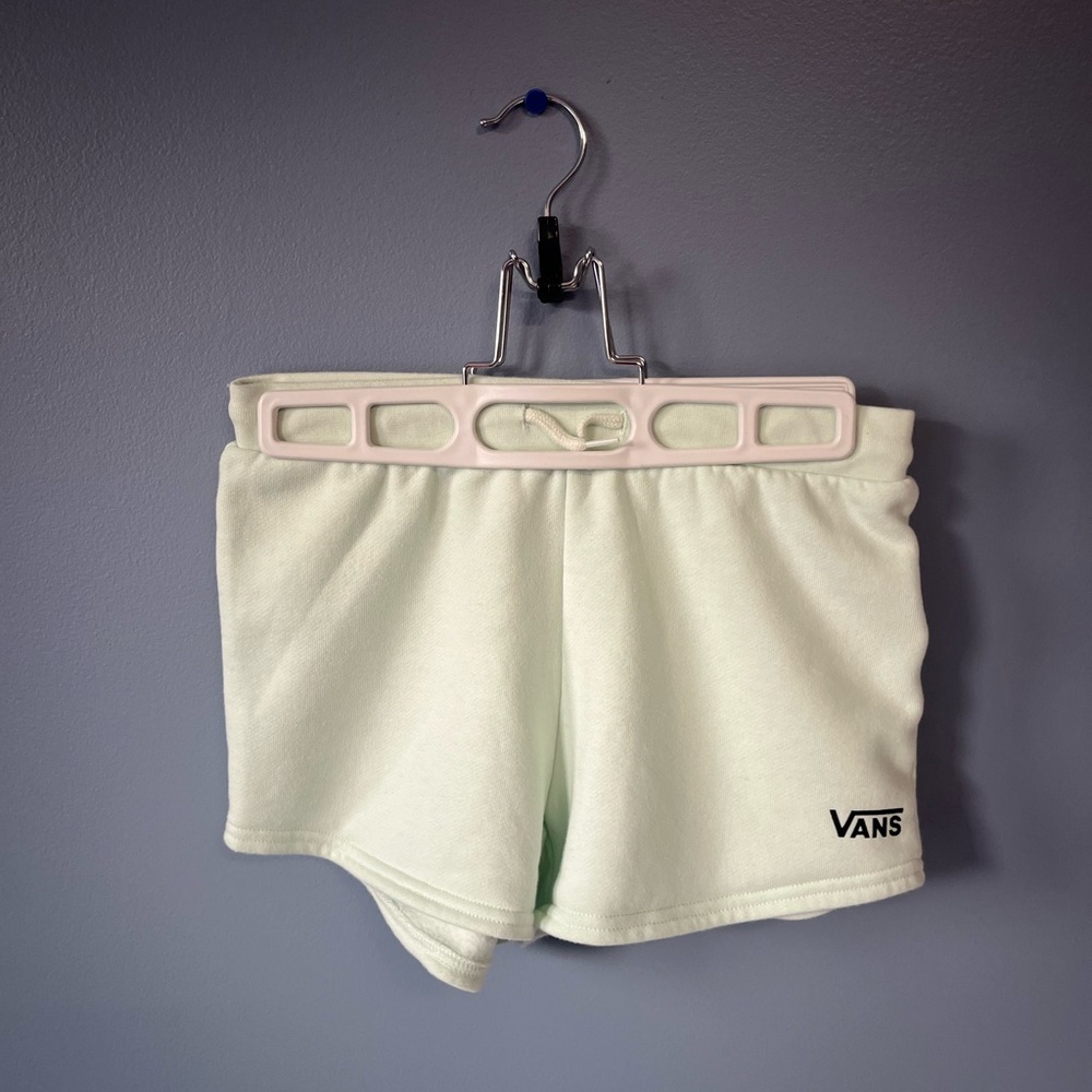 Vans Women's Light Cream Athletic Shorts